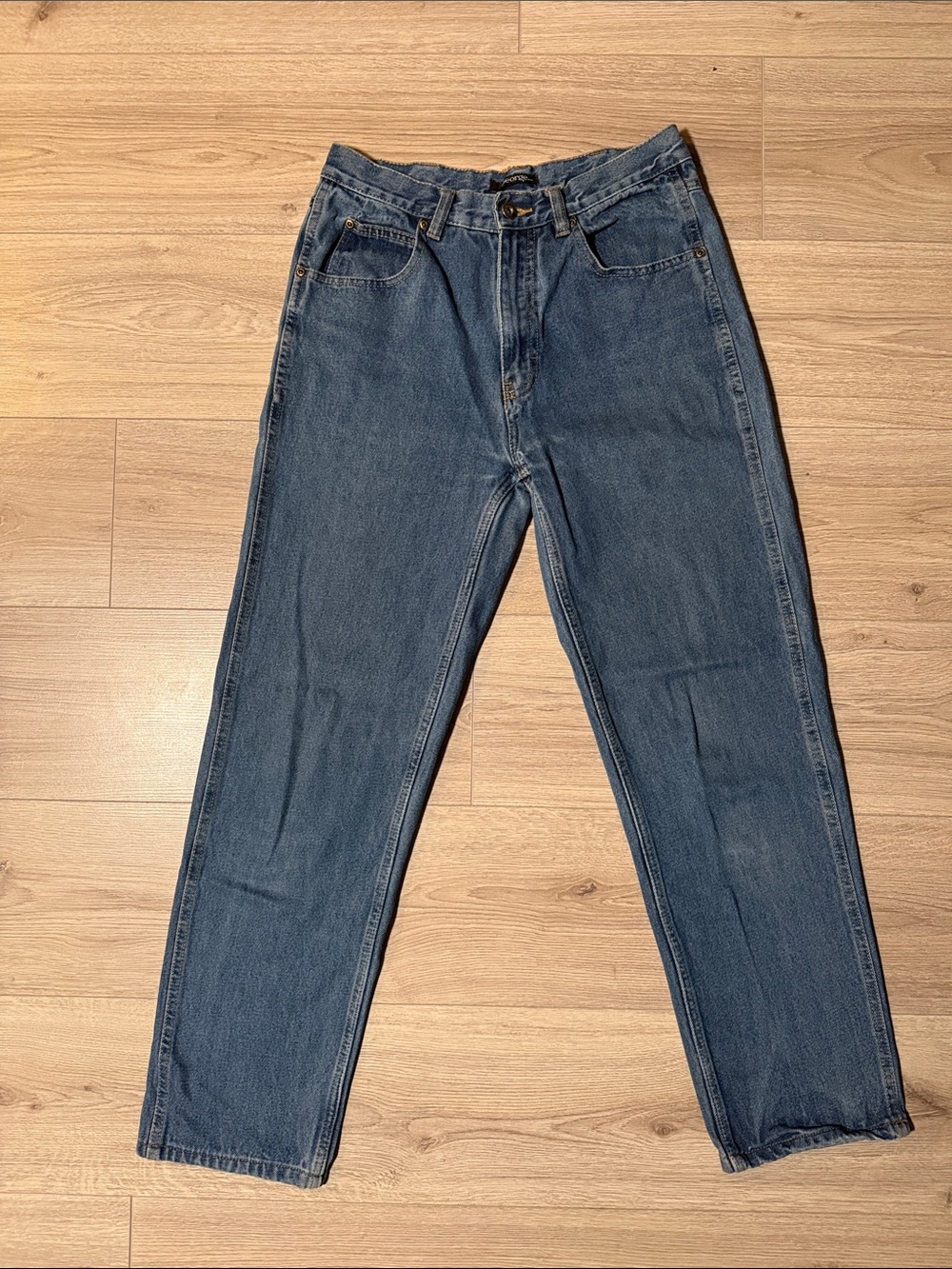 George High-Rise Blue Women's Jeans - Picture 2 of 3